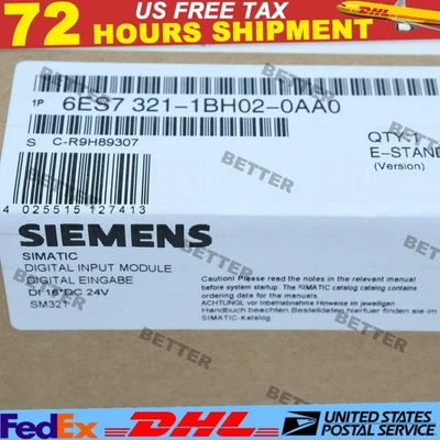 1pc New Siemens 6ES7 321-1BH02-0AA0 6ES7321-1BH02-0AA0 PLC module in box - Image 1 of 4