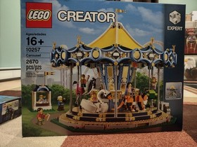 LEGO Creator Expert: Carousel (10257) Retired Set W/Original Box/Instructions