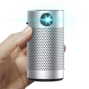 Mini Projector,Smart DLP Pocket Portable Projector,100 ANSI Lumens,Rechargeab... - Picture 1 of 6
