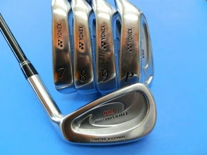 Eisensatz 26 9 Stück gebraucht Yonex Cyber ​​Star 2000 Pro Ultimate Titanschaft S-1 - Bild 1 von 10