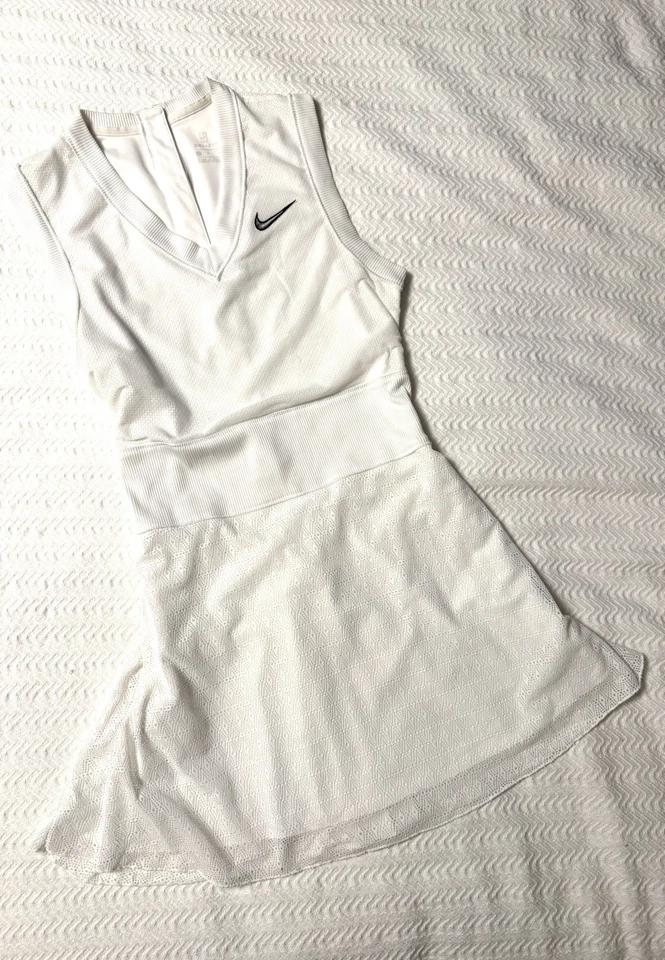 Vestido Tenis Nike Sphere Maria Sherapova Talla Pequeña 4 6 Rosa Sin Mangas  Foto 1 de 4