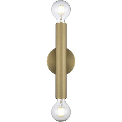 Aplique de pared Trans Globe Lighting 22302-AG castaño rojizo dorado antiguo Foto 1 de 4