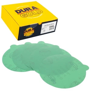 6" Green Film PSA Discs DA Sander Sandpaper Roll Sanding, 1500 Grit, 25 Sheets - Picture 1 of 5