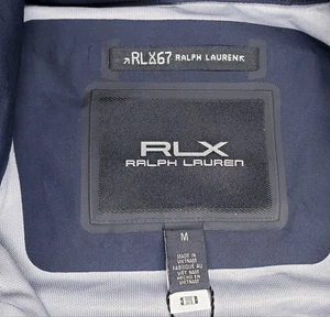 Neu mit Etikett $ 798 RLX Ralph Lauren Herren M marineblau wasserabweisend Kapuze Marsh Mantel - Bild 1 von 22
