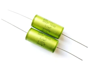 [4pcs] VISHAY-ROEDERSTEIN ERO MKP1845 3.3uF 250V  Polypropylene Capacitors Axial - Picture 1 of 4