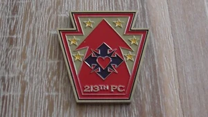 US Army 213th Personnel Company Afghanistan  2014-2015 Challenge Coin #A849 - Picture 1 of 10