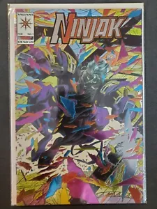 Ninjak #1 Chrom Cover Valiant Sehr guter Erhaltungszustand/NM Comics Buch - Bild 1 von 1