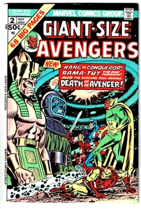 Giant Size Avengers #2 FN+ 1974 Rama Tut Origin Bronze Age Marvel HD Scan U-1 - Bild 1 von 2
