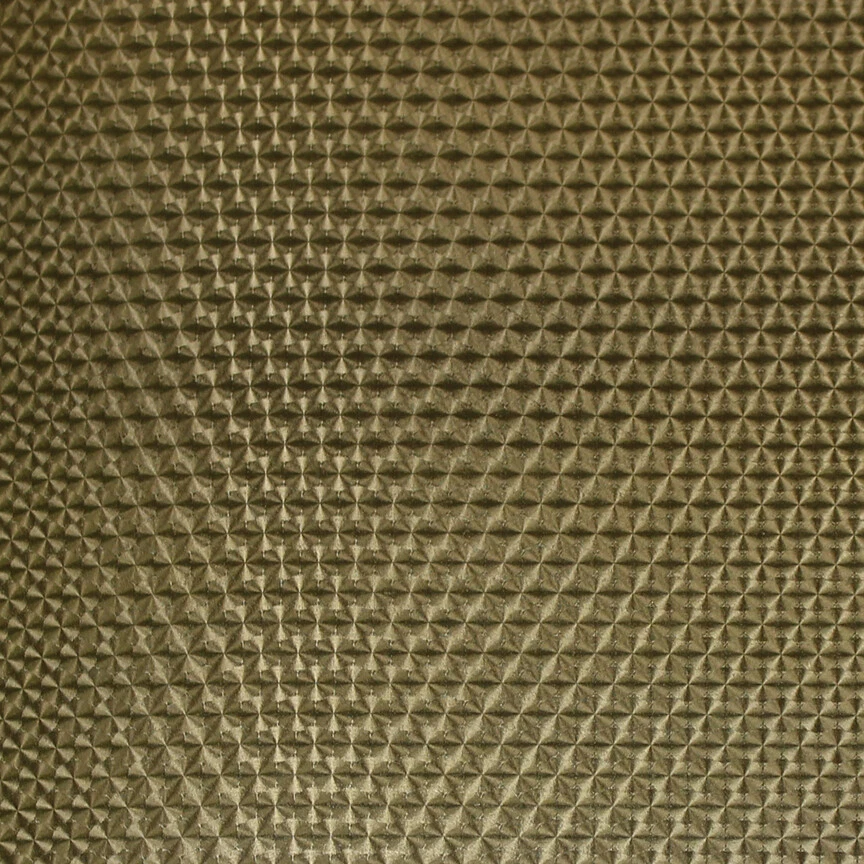 12" X 4ft - Small Engine Turn Gold LVG InterCal Specialty Craft & Hobby Vinyl - Image 1 of 2