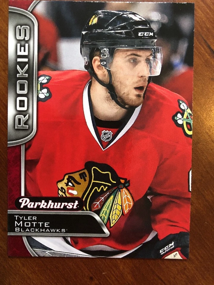 2016-17 UD Parkhurst Rookie Red Parallel SSP #371 Tyler Motte - Image 1 of 1