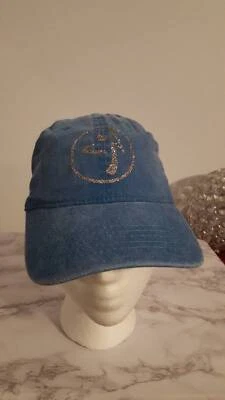 Nueva gorra de béisbol para mujer verde azulado moda confeti plateado brillo logotipo ZUMBA Foto 1 de 4