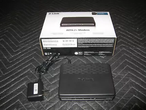 D-Link ADSL2+ Modem Broadband DSL-520B Router CenturyLink DSL Tested Working - Picture 1 of 6
