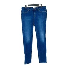 Henry & Belle Womens Blue Mid Rise Medium Wash Super Skinny Denim Jeans Size 32