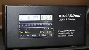 DR-235Dual 2KW Misuratore di Potenza/SWR 3,5" Touch Screen Doppio Ingresso - Foto 1 di 11