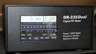Digital SWR/Power Meter DR-235Dual 2KW Power/SWR Meter 3.5" Touch Screen - Image 1 of 4
