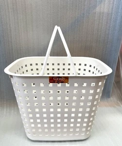 Asvel Lgr Laundry Basket Washing Clothes Dirty Clothes Carrier for bathroom AUS - Picture 1 of 4