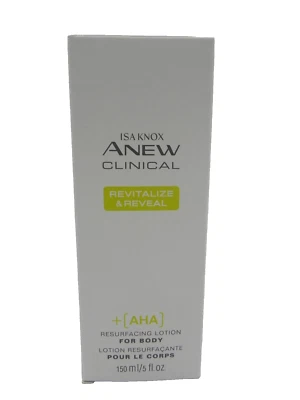 Loção Corporal Avon Isa Knox Anew Clinical Revitalize & Reveal AHA, Nova - Imagem 1 de 3