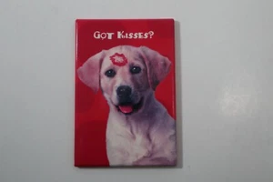 D3 Got kisses labrador REFIGERATOR MAGNET - Imagen 1 de 2