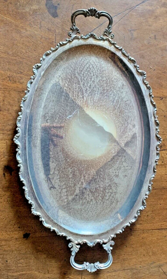 Vassoio Ovale Argento 800 Manifattura Fiorentina G5 - Immagine 1 di 4