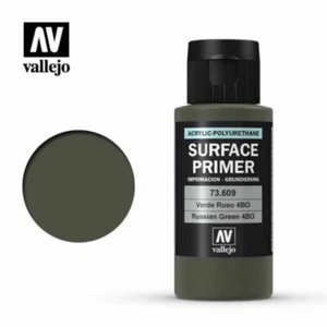 Vallejo Surface Primer Acrylic- Russian Green 60ml - Picture 1 of 1