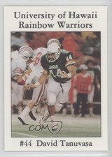 1990 7-Eleven Hawaii Rainbow Warriors David Tanuvasa #44