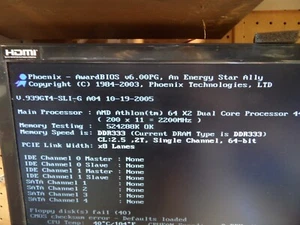 Jetway 939GT4-SLI-G Motherboard Socket 939 With Athlon II CPU *Read* - Picture 1 of 15