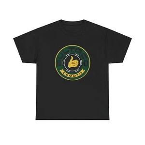Vintage Retro Bultaco Unisex Heavy Cotton Tee British Green Logo, M-2XL - Picture 1 of 6