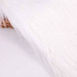 Long Rabbit Faux Fur Fabric Soft Plush Clothing Bag Sewing DIY Home Decor Craft - Picture 1 of 12