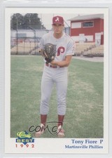 1992 Classic Best Martinsville Phillies Tony Fiore #22