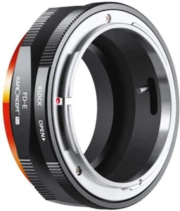 K&F Concept FD to E Mount  Adapter for Canon FD FL Mount Lens to Sony E Mount - Picture 1 of 9