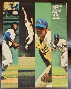 Kansas City Royals 1971 Yearbook Piniella Patek Otis Shipped in a Box - Picture 1 of 3
