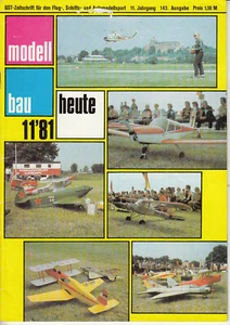 2mbh8111/ DDR Modellbaumagazin - Modellbau heute – Heft 11/1981 - Picture 1 of 1