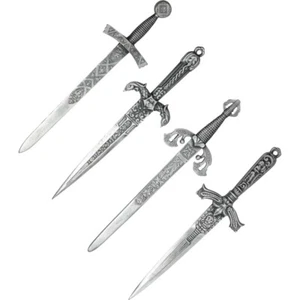 Set of 4 Medieval Sword Letter Opener - Picture 1 of 5