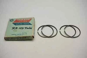 Yamaha YAS3 RD125 YAS-3 RD 125 Piston Rings STD Nos Genuine 396-11610-00 - Picture 1 of 4