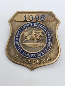 United States Post Office 1960's RI Postal Employee Badge - Picture 1 of 5