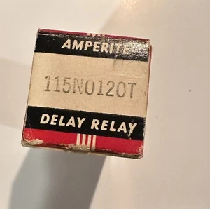 Amperite 115NO120T Time Delay Relay 0.1-120 SEC G Series SPST-NO 3 AMP 115N0120T - Picture 1 of 4