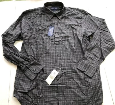 Austin Reed shirt men's Size LARGE gray button down long sleeve NEW (r11) - Image 1 of 4