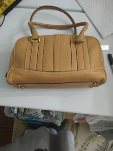 Coach Tan Camel Soft Pebble Collection Nwot Tag Numbered - Picture 1 of 5