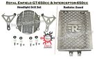 Royal Enfield Headlight protector & Radiator Guard For GT650 & Interceptor-650