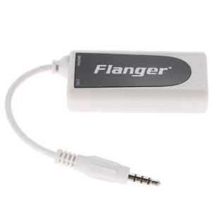 White Guitar Bass Music Converter Exquisite Portable G9Z7 - Zdjęcie 1 z 6