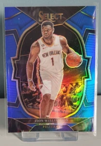 2022-23 Panini Select Zion Williamson #20 Concourse Blue Prizm Pelicans - Picture 1 of 1