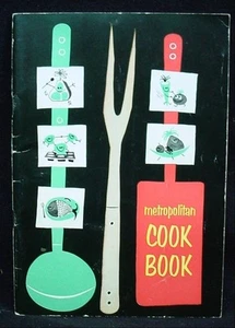 METROPOLITAN COOK BOOK 1953 Life Insurance Food Recipe Cooking Booklet Vintage - Imagen 1 de 1