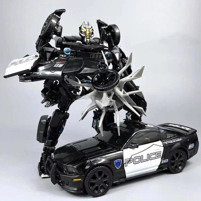 New In Stock Barricade Decepticon XP-15 Action Figure Deformabl Robot Toys 8" - Image 1 of 4