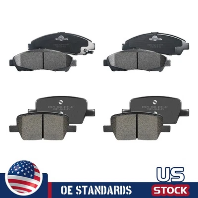 Pastillas de freno delanteras y traseras de cerámica para Buick Enclave Cadillac XT5 GMC Acadia Foto 1 de 4