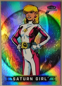 Saturn Girl 2025 Fleer Brilliants Superman #48 - Picture 1 of 2