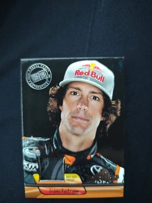 TRAVIS PASTRANA RC 2012 PRESS PASS IGNITE #IM-TP RACE-USEÐ FIRESUIT MATERIALS... - Image 1 of 2