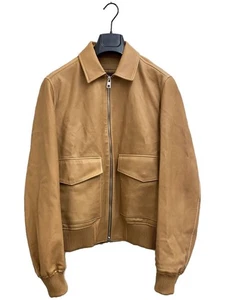Michael Kors Leather Jacket Blouson/M/Leather/Cml// 3917 - Picture 1 of 4