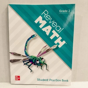 New Reveal Math, Grade 2, Student Practice Book by McGraw Hill (2022, Trade... - Picture 1 of 4