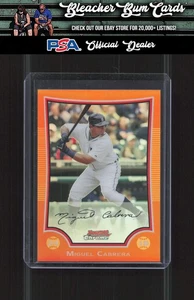 2009 Bowman Chrome 18 Miguel Cabrera Orange Refractors #/25 - Picture 1 of 2