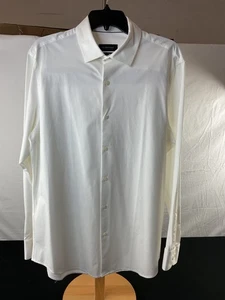 Bugatchi OoohCotton Tech 8-Way Stretch Long Sleeve Shirt Size L - Picture 1 of 8
